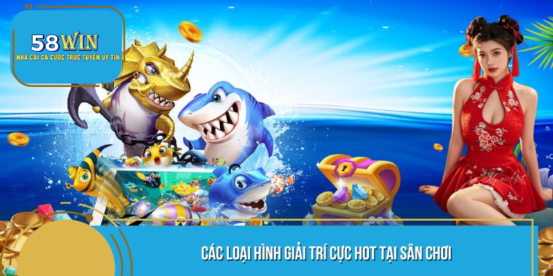 Các loại hình giải trí cực hot tại sân chơi
