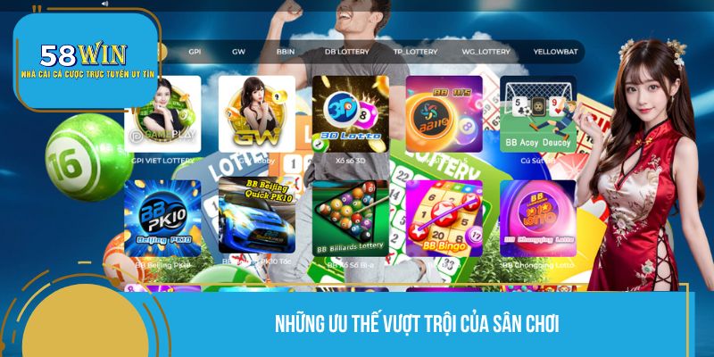 Những ưu thế vượt trội của sân chơi
